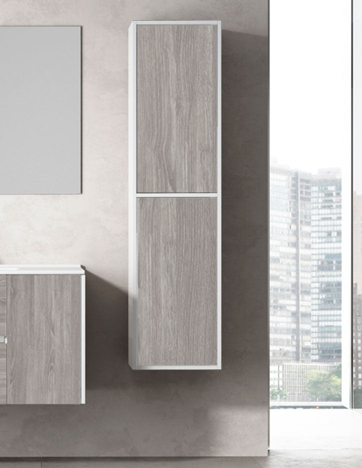Columna de baño FLORENCIA dos puertas 140 cm