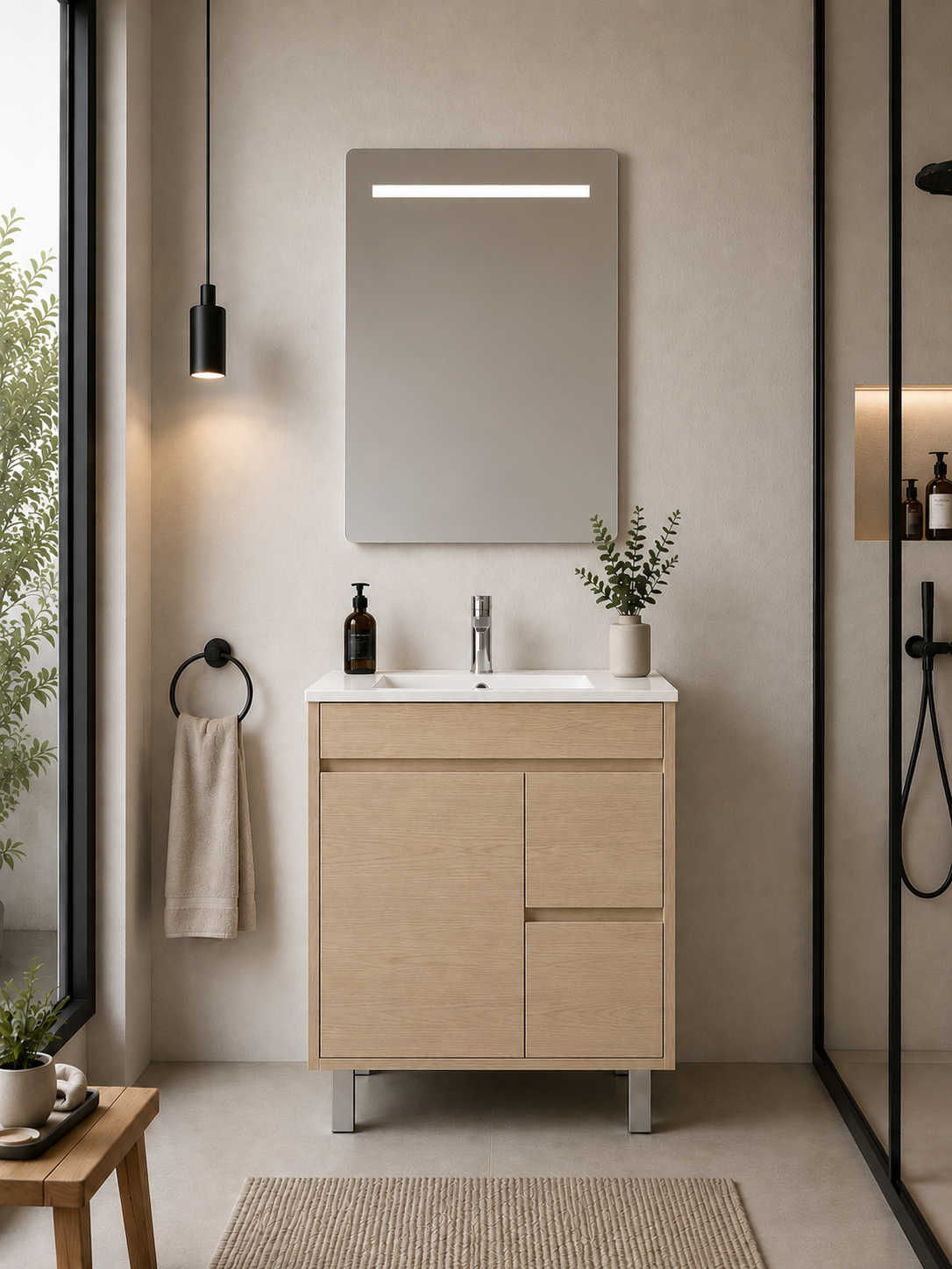 Mueble de baño ISQUIA con lavabo