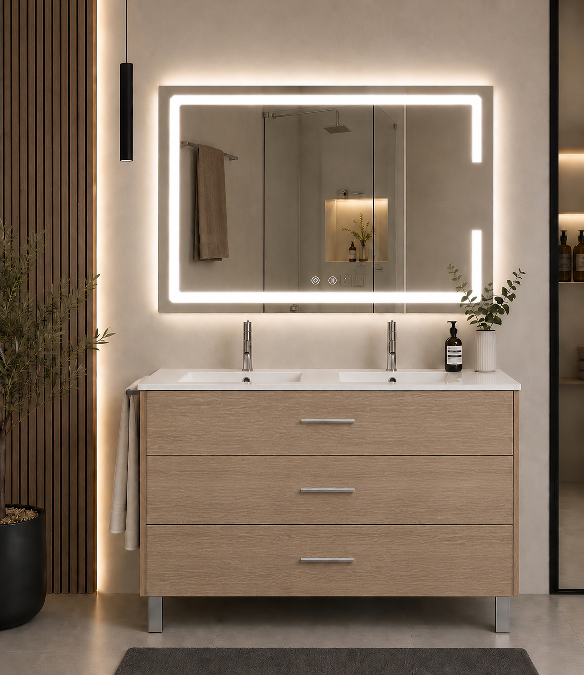 Mueble de baño RIBERA con lavabo