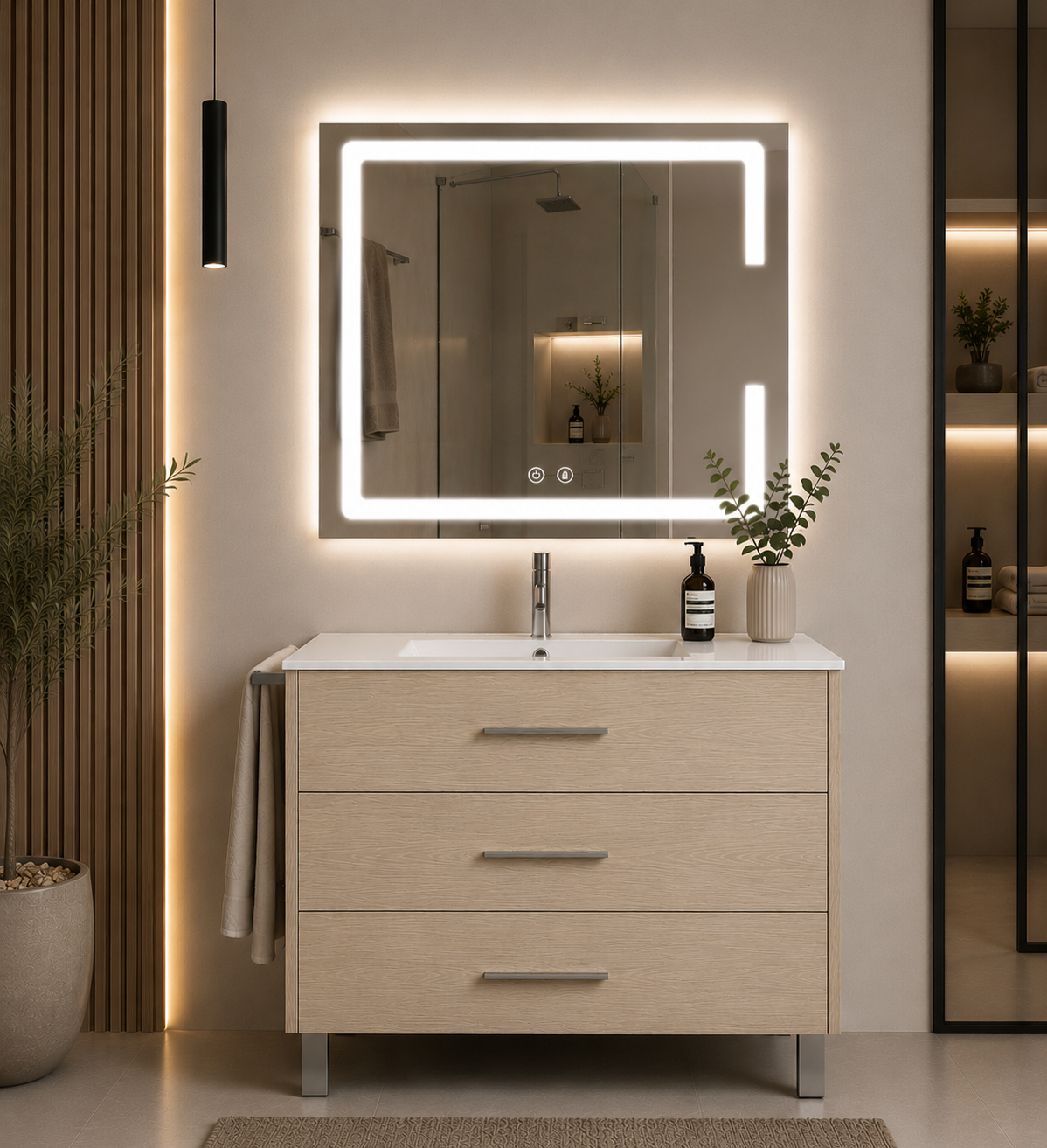 Mueble de baño RIBERA con lavabo