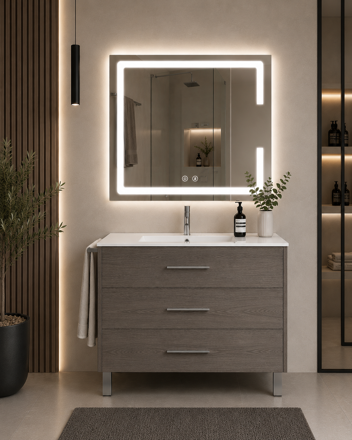 Mueble de baño RIBERA con lavabo