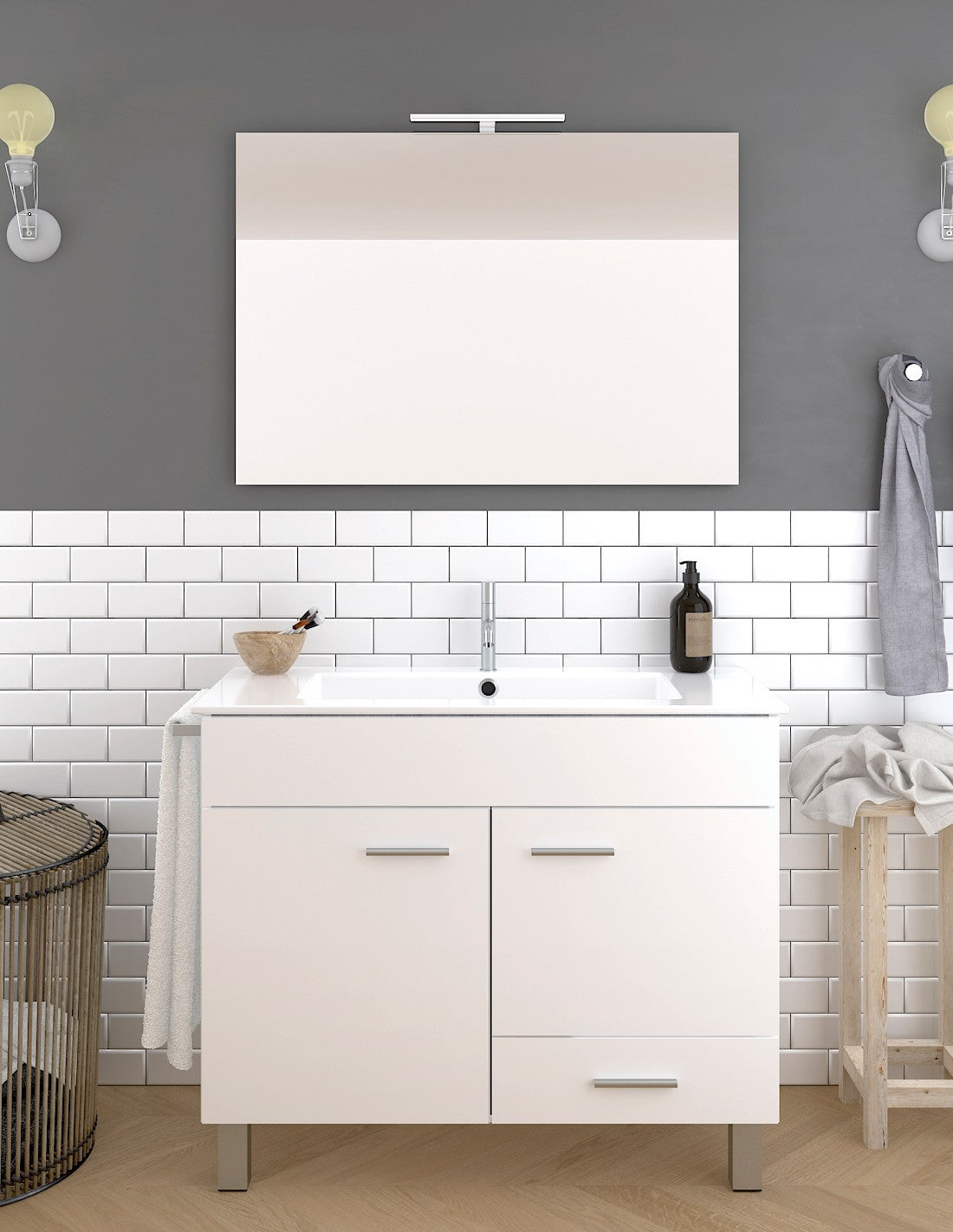 Mueble de baño SAMOS con lavabo