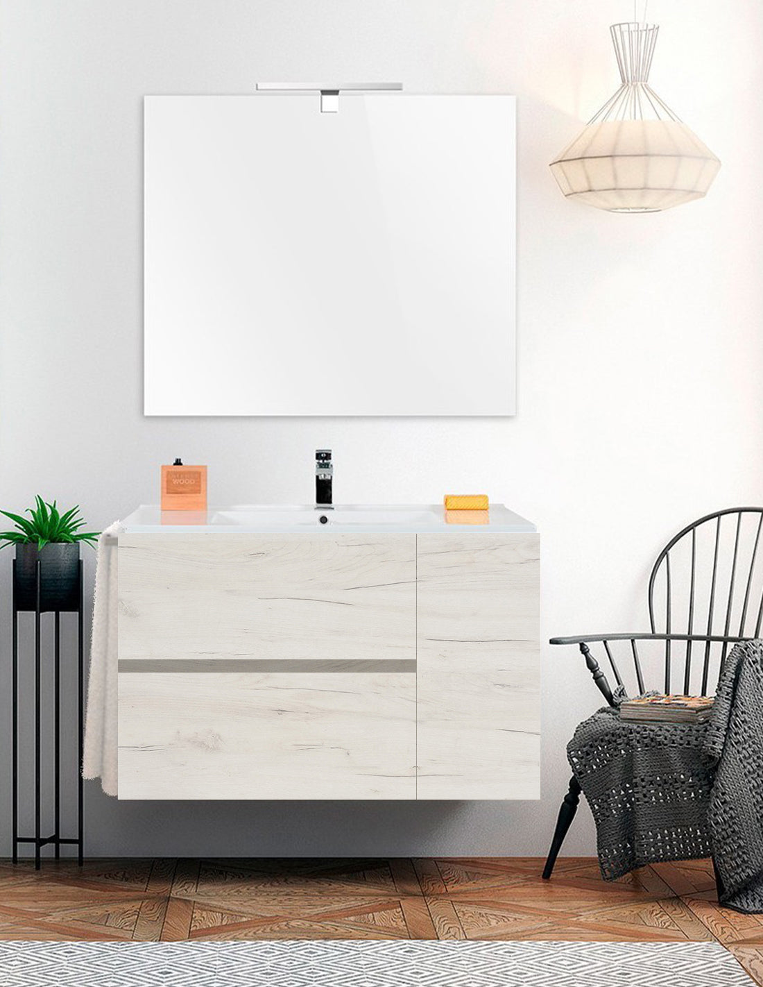 Mueble de baño ITACA con lavabo